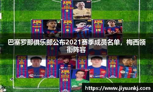 巴塞罗那俱乐部公布2021赛季成员名单，梅西领衔阵容
